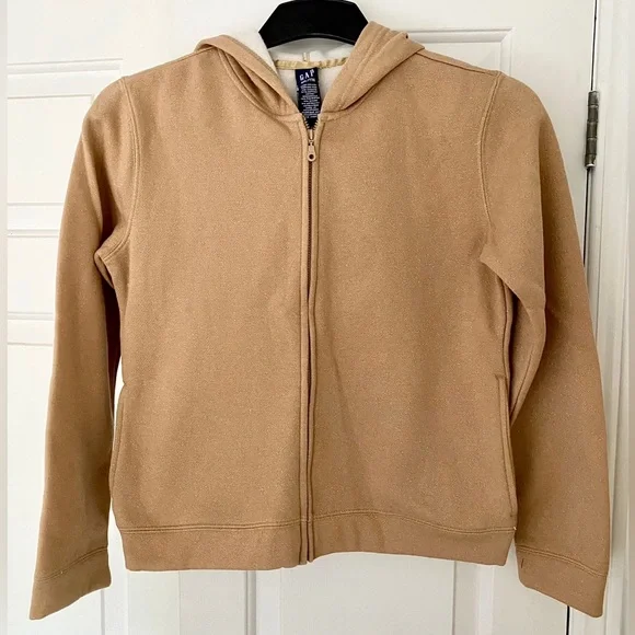 Gap Gold Sparkle Zip-Up Hoodie (Youth) - Picture 1 of 3